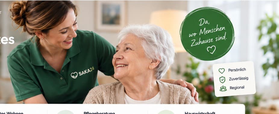 Illustratives Pflege-Motiv